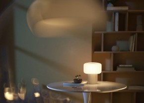 Настольная лампа декоративная Maytoni Omaggio MOD404TL-01BG в Качканаре - kachkanar.ok-mebel.com | фото 5
