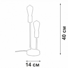 Настольная лампа декоративная Vitaluce V3005 V3005-1/2L в Качканаре - kachkanar.ok-mebel.com | фото 5