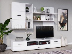 НЭНСИ NEW Тумба ТВ (2дв.+1ящ.) МДФ в Качканаре - kachkanar.ok-mebel.com | фото 2