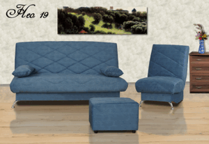 Комплект мягкой мебели НЕО 19 (3+1+ Пуф) в Качканаре - kachkanar.ok-mebel.com | фото 1
