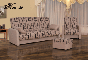 Комплект мягкой мебели НЕО 21М (3+1+ Пуф) в Качканаре - kachkanar.ok-mebel.com | фото 1