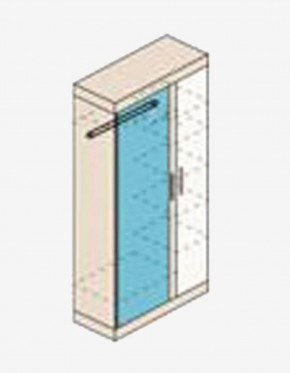 НИКА Н1 Шкаф для одежды в Качканаре - kachkanar.ok-mebel.com | фото 3