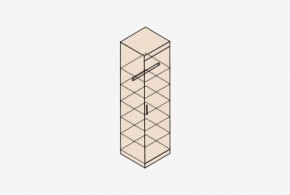 НИКА Н8 Шкаф для одежды и белья в Качканаре - kachkanar.ok-mebel.com | фото 3