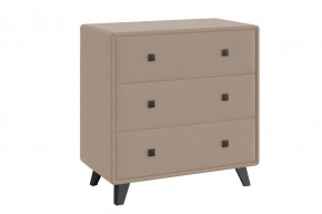 НИКОЛЬ Комод 3 ящика (бежевый) в Качканаре - kachkanar.ok-mebel.com | фото