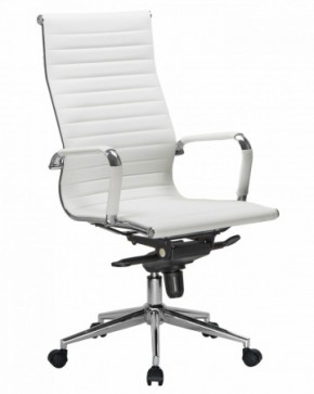Офисное кресло для руководителей DOBRIN CLARK LMR-101F белый в Качканаре - kachkanar.ok-mebel.com | фото