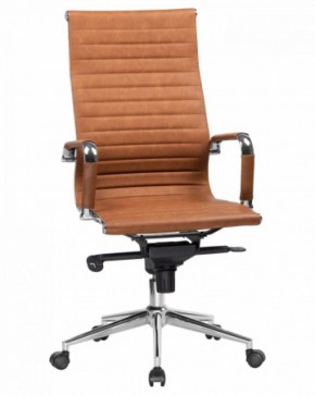 Офисное кресло для руководителей DOBRIN CLARK LMR-101F светло-коричневый №321 в Качканаре - kachkanar.ok-mebel.com | фото 1