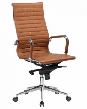 Офисное кресло для руководителей DOBRIN CLARK LMR-101F светло-коричневый №321 в Качканаре - kachkanar.ok-mebel.com | фото 2