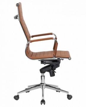 Офисное кресло для руководителей DOBRIN CLARK LMR-101F светло-коричневый №321 в Качканаре - kachkanar.ok-mebel.com | фото 3