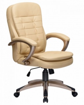 Офисное кресло для руководителей DOBRIN DONALD LMR-106B бежевый в Качканаре - kachkanar.ok-mebel.com | фото