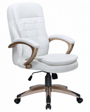 Офисное кресло для руководителей DOBRIN DONALD LMR-106B белый в Качканаре - kachkanar.ok-mebel.com | фото 2
