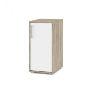 ОЛИВИЯ О61 Комод-тумба (дуб серый/белый) в Качканаре - kachkanar.ok-mebel.com | фото