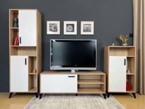 ОСКАР TRIO Гостиная (дуб золотой/белый) в Качканаре - kachkanar.ok-mebel.com | фото 2