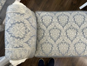 Оттоманка Мишель 1-а боковина (белый матовый) в Качканаре - kachkanar.ok-mebel.com | фото 4