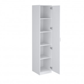 Пенал 450 Париж (Белый тиснение) в Качканаре - kachkanar.ok-mebel.com | фото 3