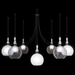 Подвесная люстра 33 идеи M62TW PND182.07.17CH.003BL-M62TW в Качканаре - kachkanar.ok-mebel.com | фото 2