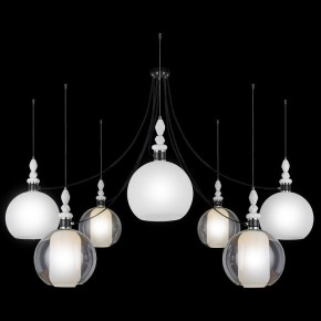 Подвесная люстра 33 идеи M66TW PND182.07.17CH.003BL-M66TW в Качканаре - kachkanar.ok-mebel.com | фото 2