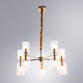 Подвесная люстра Arte Lamp Charm A1623LM-10GO в Качканаре - kachkanar.ok-mebel.com | фото 3