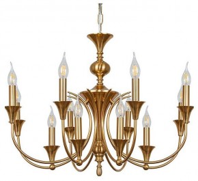 Подвесная люстра Arte Lamp Collinetta A4094LM-12PB в Качканаре - kachkanar.ok-mebel.com | фото