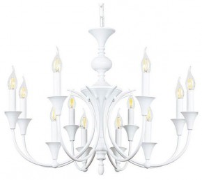 Подвесная люстра Arte Lamp Collinetta A4094LM-12WH в Качканаре - kachkanar.ok-mebel.com | фото