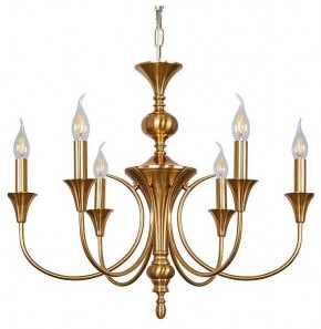 Подвесная люстра Arte Lamp Collinetta A4094LM-6PB в Качканаре - kachkanar.ok-mebel.com | фото