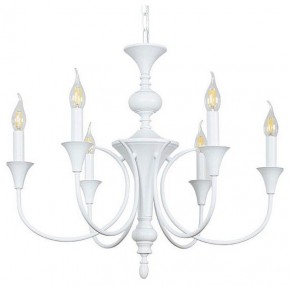 Подвесная люстра Arte Lamp Collinetta A4094LM-6WH в Качканаре - kachkanar.ok-mebel.com | фото