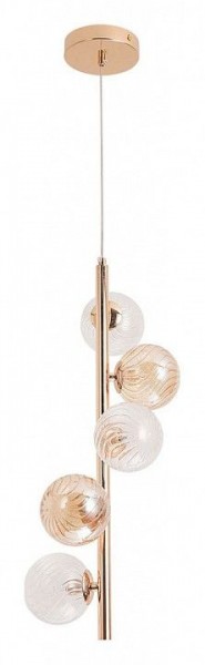 Подвесная люстра Arte Lamp Etereo A5261SP-5GO в Качканаре - kachkanar.ok-mebel.com | фото 2