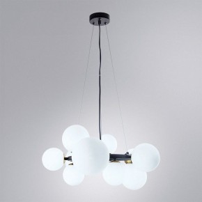 Подвесная люстра Arte Lamp Gemini A2243SP-10BK в Качканаре - kachkanar.ok-mebel.com | фото 3