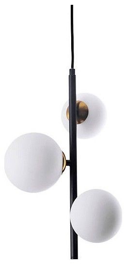 Подвесная люстра Arte Lamp Gemini A2243SP-3BK в Качканаре - kachkanar.ok-mebel.com | фото