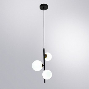 Подвесная люстра Arte Lamp Gemini A2243SP-3BK в Качканаре - kachkanar.ok-mebel.com | фото 3