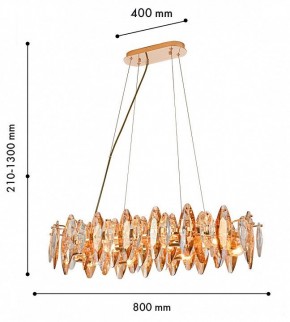 Подвесная люстра Favourite Glans 4719-8PC в Качканаре - kachkanar.ok-mebel.com | фото 4