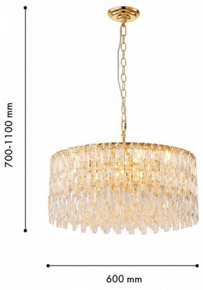 Подвесная люстра Favourite Robby 4722-12P в Качканаре - kachkanar.ok-mebel.com | фото 4