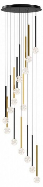 Подвесная люстра Maytoni Bubble dream MOD383PL-L40BBS3K в Качканаре - kachkanar.ok-mebel.com | фото