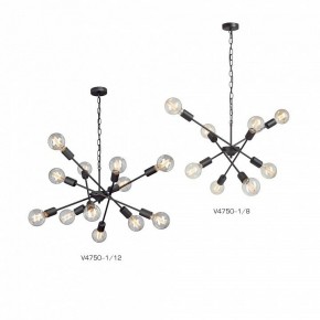Подвесная люстра Vitaluce V4750 V4750-1/8 в Качканаре - kachkanar.ok-mebel.com | фото 3
