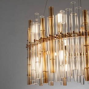 Подвесной светильник Arte Lamp Crystalla A4111LM-16GO в Качканаре - kachkanar.ok-mebel.com | фото 3