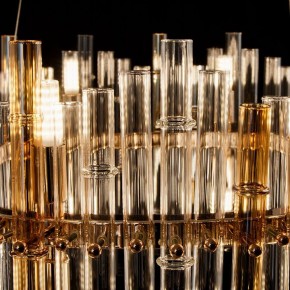 Подвесной светильник Arte Lamp Crystalla A4111LM-16GO в Качканаре - kachkanar.ok-mebel.com | фото 6
