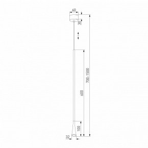 Подвесной светильник Elektrostandard Vist a068610 в Качканаре - kachkanar.ok-mebel.com | фото 4