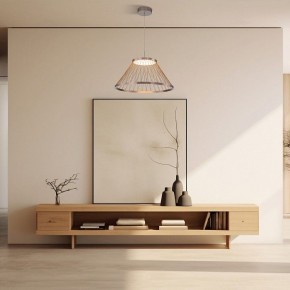 Подвесной светильник Eurosvet Cesta 40017/1 LED коричневый в Качканаре - kachkanar.ok-mebel.com | фото 4