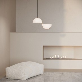Подвесной светильник Eurosvet Emisfero 50083/2 LED золото в Качканаре - kachkanar.ok-mebel.com | фото 2