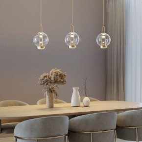 Подвесной светильник Eurosvet Frasco 50267/1 LED латунь в Качканаре - kachkanar.ok-mebel.com | фото 3