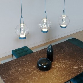 Подвесной светильник Eurosvet Frasco 50267/1 LED синий в Качканаре - kachkanar.ok-mebel.com | фото 4