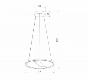 Подвесной светильник Eurosvet Occhio 40026/1 LED серый в Качканаре - kachkanar.ok-mebel.com | фото 5