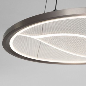 Подвесной светильник Eurosvet Occhio 40026/1 LED серый в Качканаре - kachkanar.ok-mebel.com | фото 6