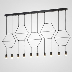 Подвесной светильник Imperiumloft Via Wireflow polyhedral Via01 в Качканаре - kachkanar.ok-mebel.com | фото