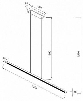 Подвесной светильник Mantra Lineal 8955 в Качканаре - kachkanar.ok-mebel.com | фото 4