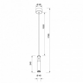 Подвесной светильник Mantra Spark 8967 в Качканаре - kachkanar.ok-mebel.com | фото 3