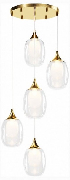 Подвесной светильник Maytoni Aura MOD016PL-05BS в Качканаре - kachkanar.ok-mebel.com | фото