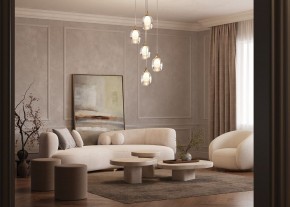Подвесной светильник Maytoni Aura MOD016PL-05BS в Качканаре - kachkanar.ok-mebel.com | фото 4