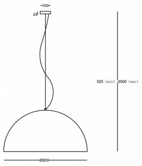 Подвесной светильник Maytoni Dome MOD169PL-05GR1 в Качканаре - kachkanar.ok-mebel.com | фото 4