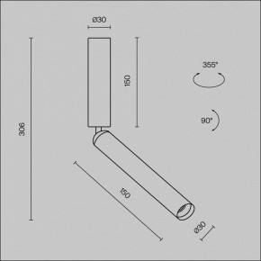 Подвесной светильник Maytoni Focus T C142CL-6W3K-B в Качканаре - kachkanar.ok-mebel.com | фото 6