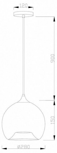 Подвесной светильник Moderli Laura V11529-1P в Качканаре - kachkanar.ok-mebel.com | фото 6